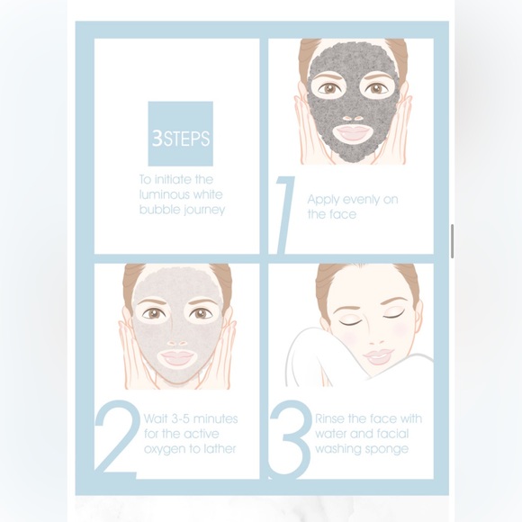 [JEALOUSNESS] Whitening and Pore Firming Bubble Facial Mask 150g NEW - Picture 11 of 13